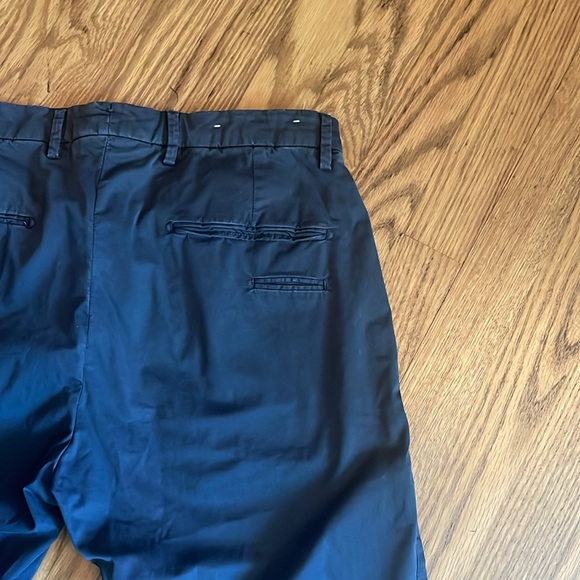 Briglia 1949 Men Slim Fit Navy Chino Pants Made In Italy 32x 30 - Picture 4 of 11